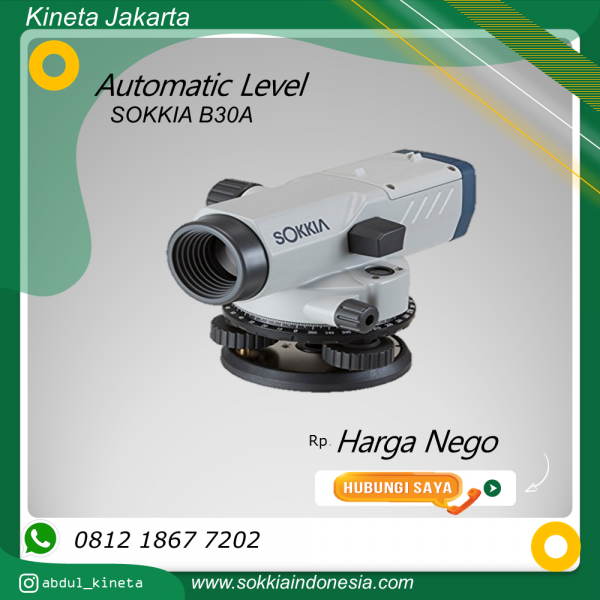 AUTOMATIC LEVEL WATERPAS-SOKKIA B30A